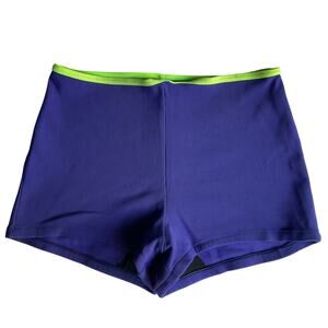 LeCove Women Stretchy Short Shorts, size S, Blue
